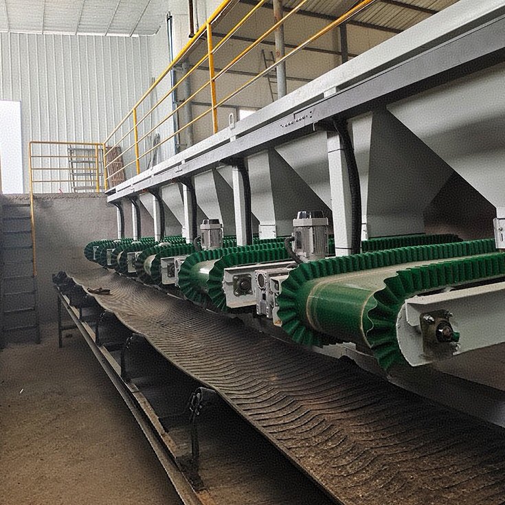 Multi-bin Dynamic Batching Machine Organic Fertilizer Multiple Material Weighing Machine