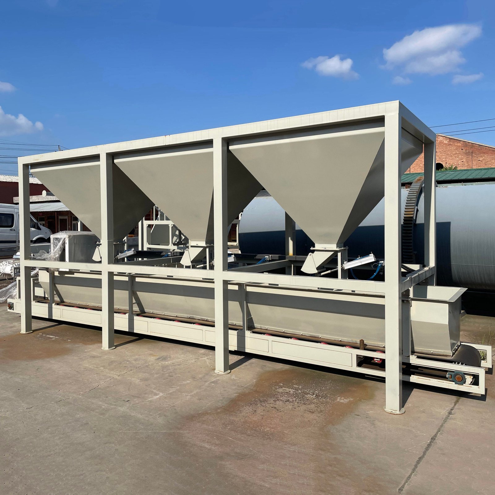 Multi-Hopper Automatic Fertilizer Batching Dosing Machine for Fertilizer Processing Line - 图片 5